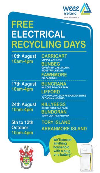Free Electrical Recycling Days